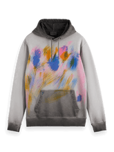 SCOTCH AND SODA Irregular Dye Hoodie at Gravity NYC